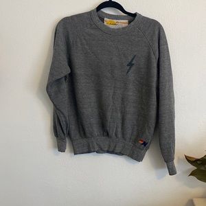 COPY - Gray aviator nation crew neck